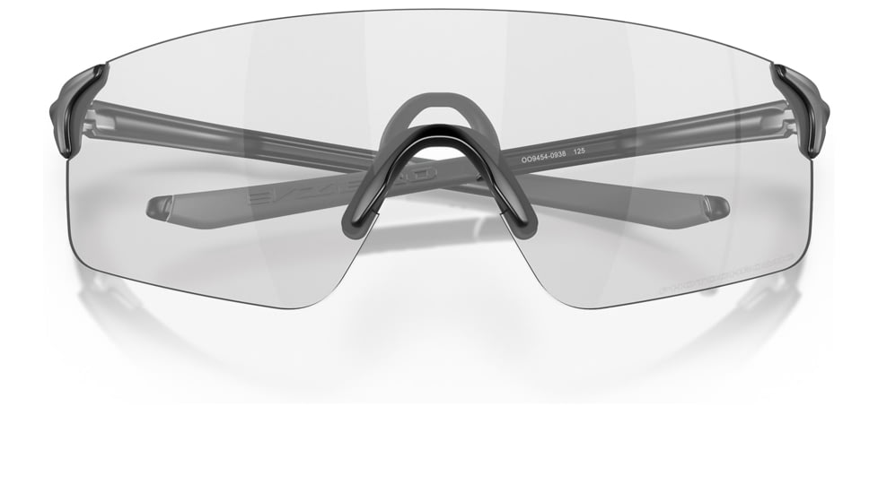 Oakley OO9454 EVZero Blades Sunglasses, Matte Black Frame, Clear 50% Black Irid Photo Lens, 38, OO9454-945409-38