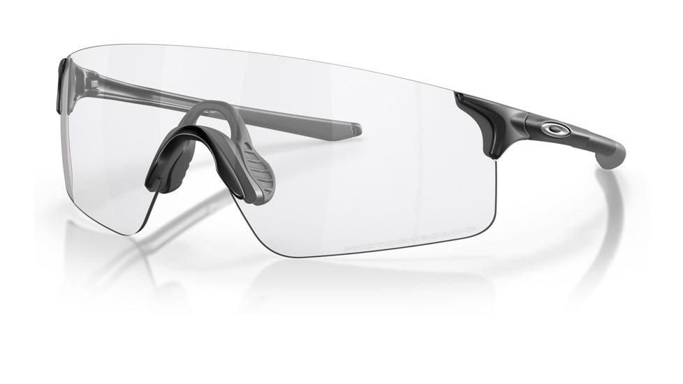 Oakley OO9454 EVZero Blades Sunglasses, Matte Black Frame, Clear 50% Black Irid Photo Lens, 38, OO9454-945409-38