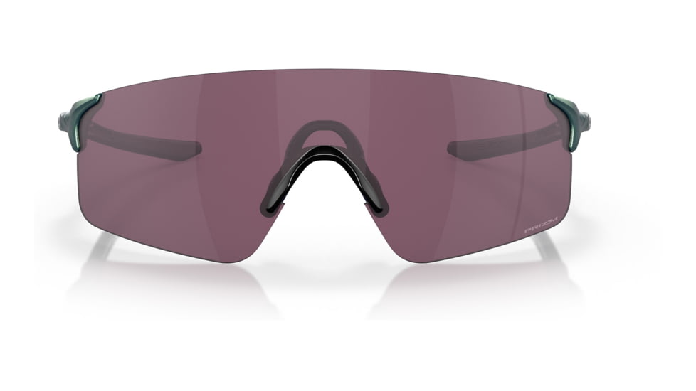 Oakley OO9454 EVZero Blades Sunglasses, Matte Silver/Blue Colorshift Frame, Prizm Road Black Lens, 38, OO9454-945419-38