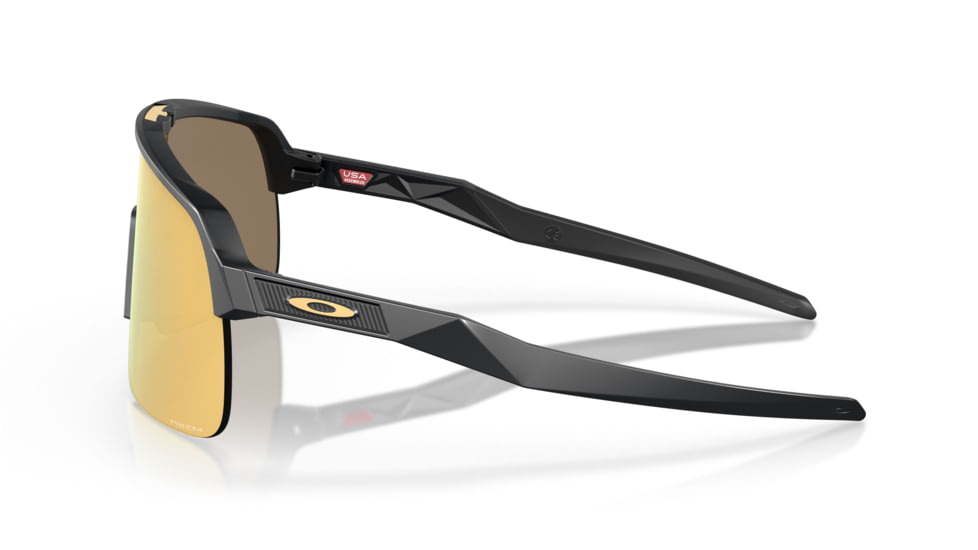 Oakley OO9463 Sutro Lite Sunglasses, Matte Carbon Frame, Prizm 24K Lens, 39, OO9463-946313-39