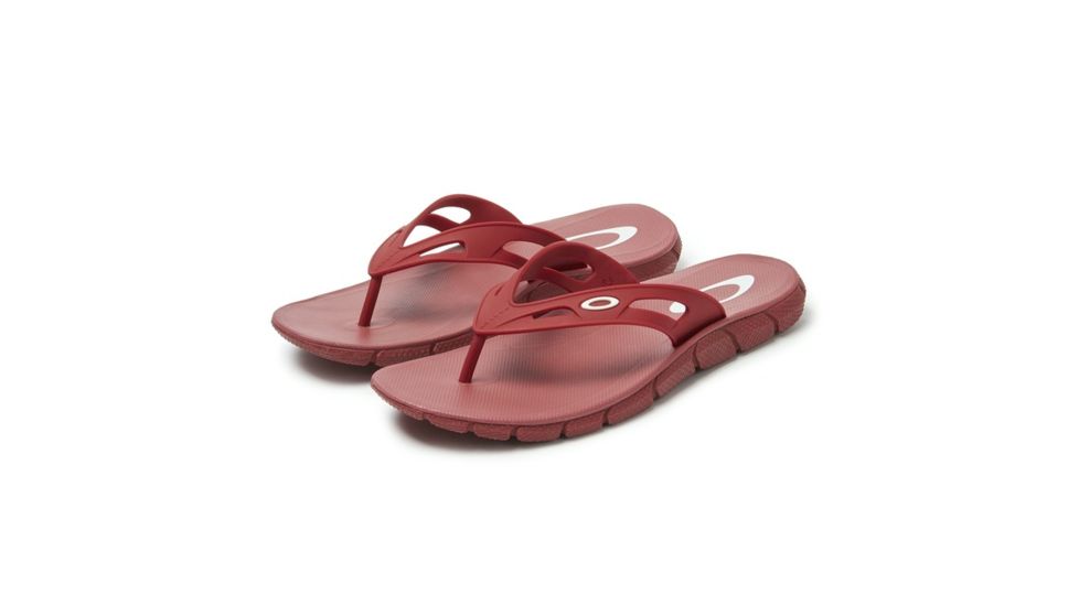Oakley Operative 2.0 Flip Flop - Mens, New Crimson, 8.5, 13547-40L-8.5