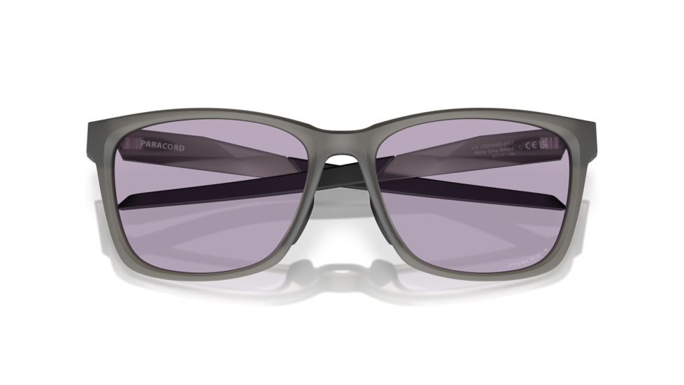 Oakley Paracord Sunglasses, Matte Grey Smoke, PRIZM Slate, PRIZM Slate, OO9506D-0457
