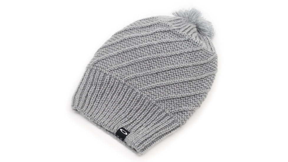 Oakley Pegasus Pom Beanie - Womens, Alloy, One Size, 81498-27E-U