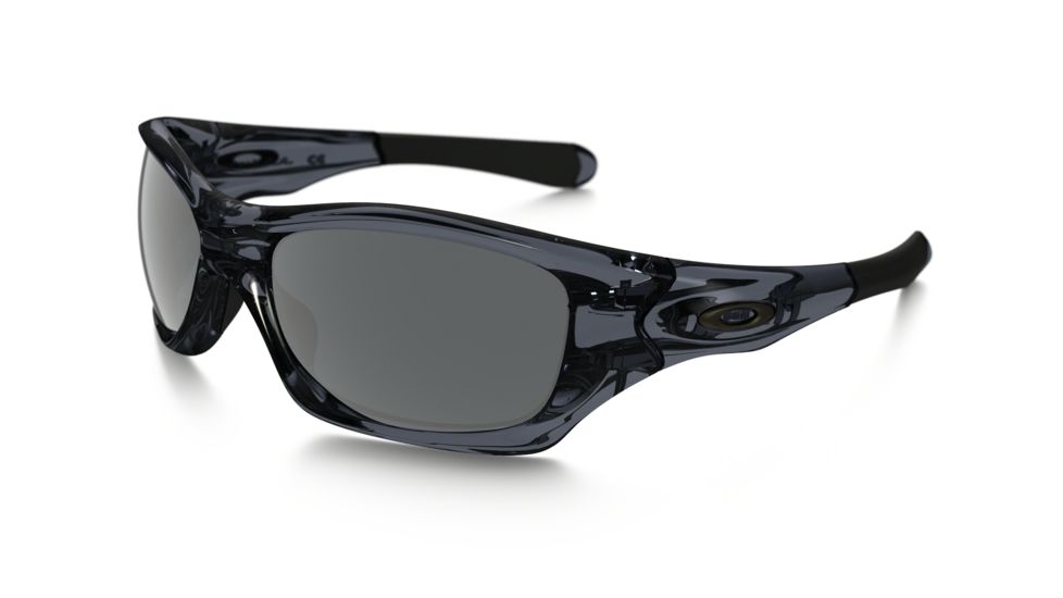 Oakley Pit Bull Asian OO9161 Sunglasses 916102-57 - Crystal Black Frame, Black Iridium Lenses