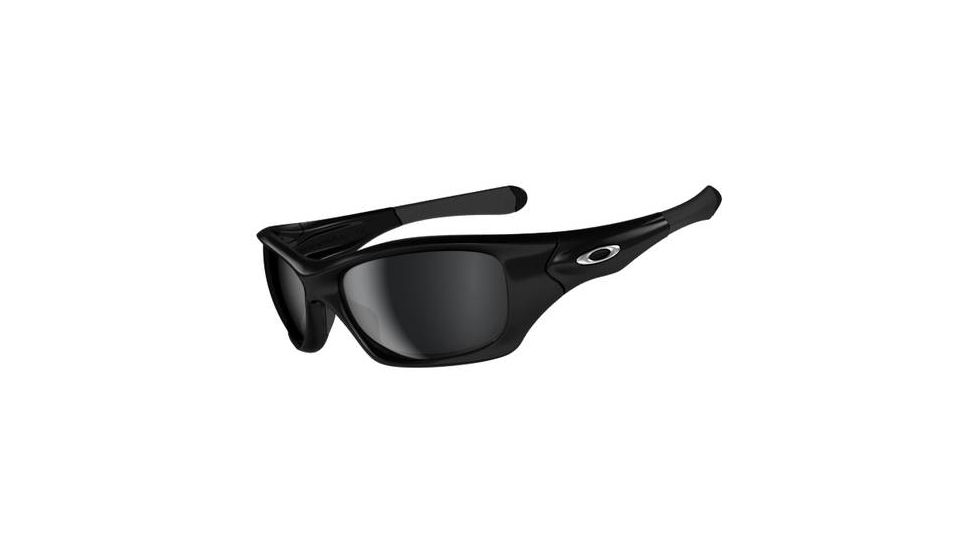 Oakley Pit Bull Sunglasses - Pol Black Frame w/ Black Iridium Polarized Lenses OO9127-06