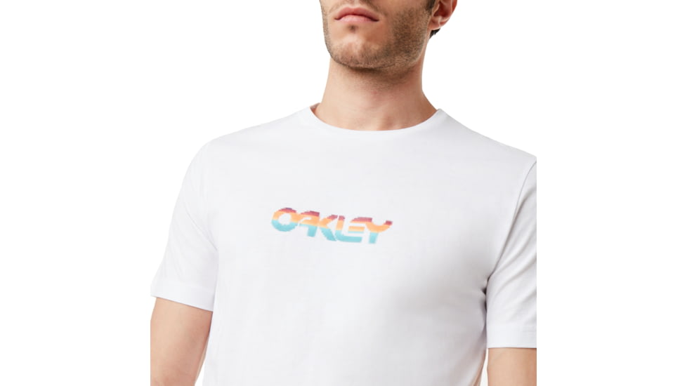 Oakley Pixel B1B Tee - Mens, White, 2XL, 457539-100-XXL