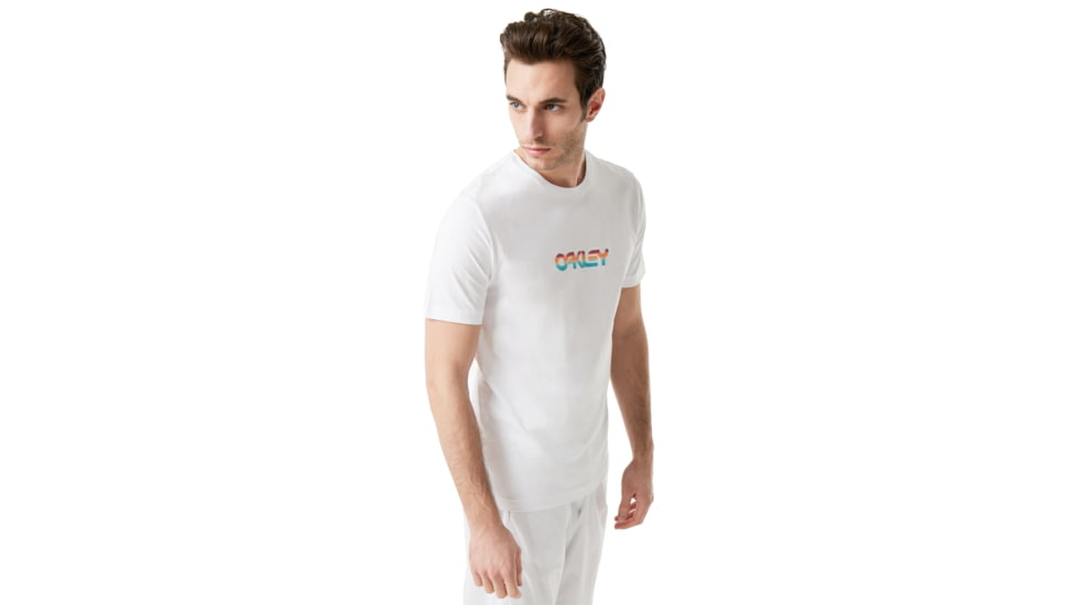 Oakley Pixel B1B Tee - Mens, White, 2XL, 457539-100-XXL