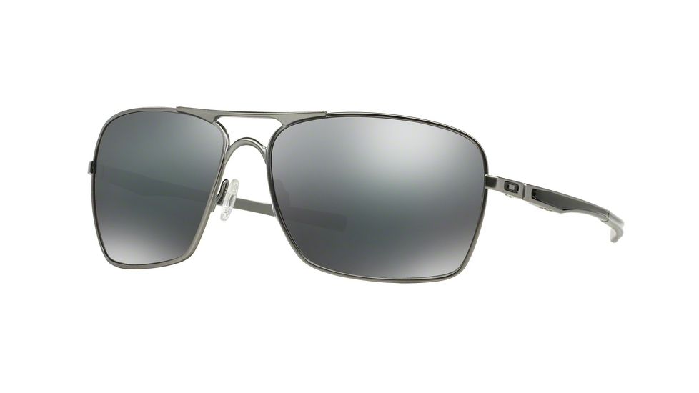 Oakley PLAINTIFF SQUARED OO4063 Sunglasses 406303-63 - Lead Frame, Black Iridium Lenses