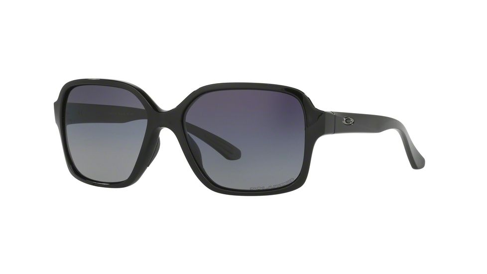 Oakley PROXY OO9312 Sunglasses 931204-54 - Polished Black Frame, Grey Grad Polar Lenses