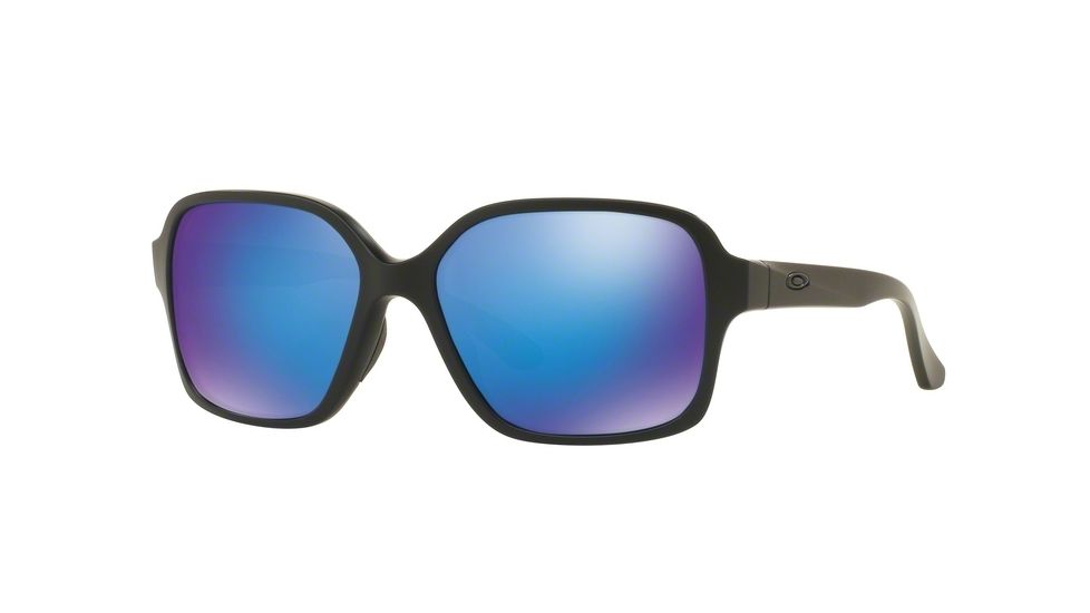 Oakley PROXY OO9312 Sunglasses 931206-54 - Matte Black Frame, Sapphire Iridium Lenses