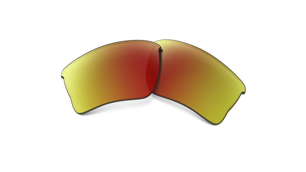 Oakley Quarter Jacket Replacement Lenses, Ruby Iridium, ROO9200CB 2018
