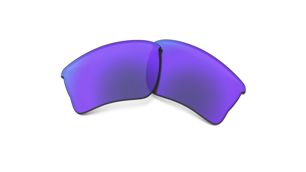 Oakley Quarter Jacket Replacement Lenses, Violet Iridium, ROO9200CB 2017