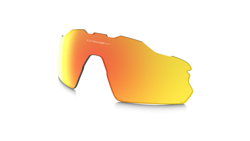 Oakley Radar EV Pitch Polarized Replacement Lenses, Fire Iridium, ROO9211CB 2154