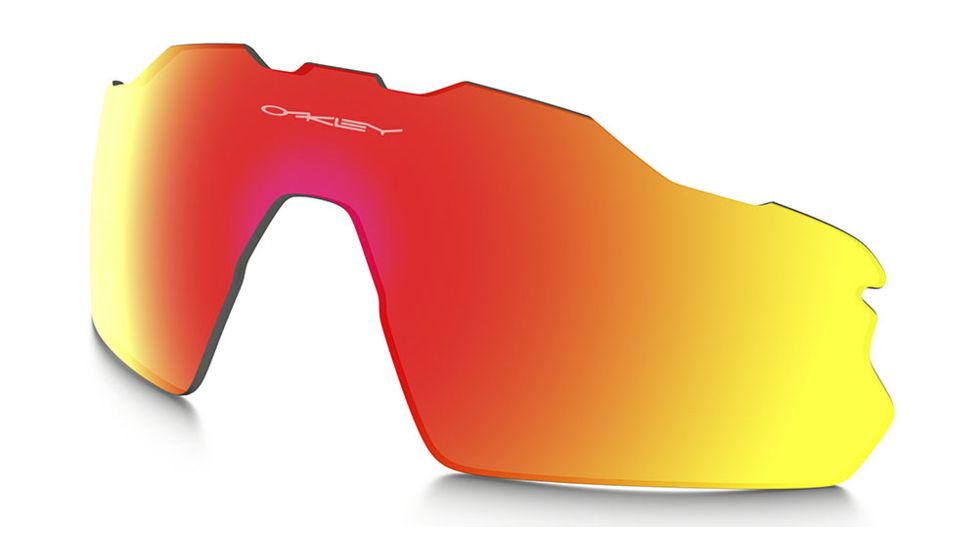 Oakley Radar EV Pitch Replacement Lenses, Ruby Iridium, ROO9211CB 2018