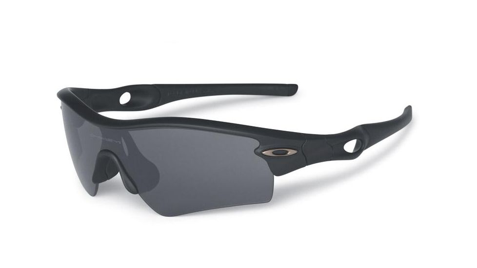 Oakley SI Radar Path Sunglasses, Matte Black Frame, Grey Lens 11-472