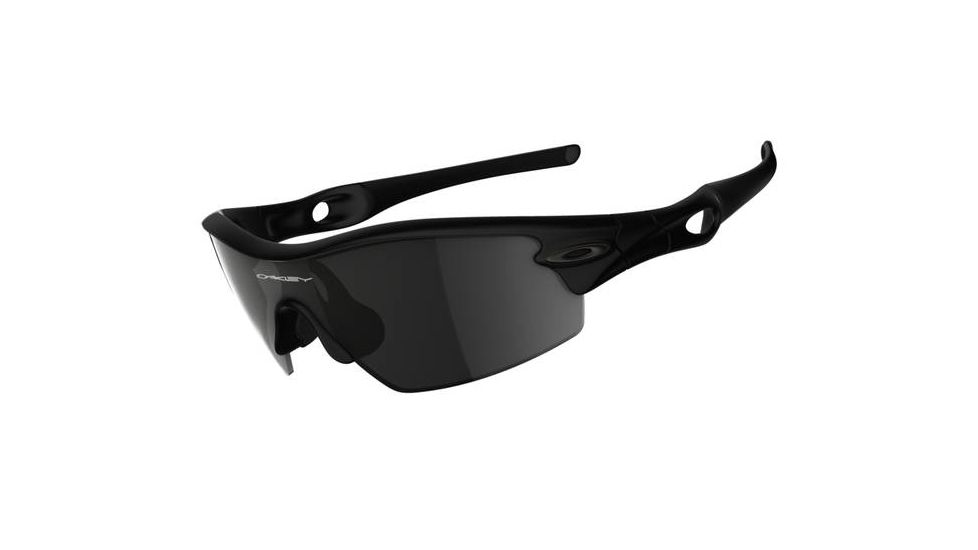 Oakley Radar Pitch Matte Black Frame w/ Grey Lenses Men's Sunglasses 09-676
