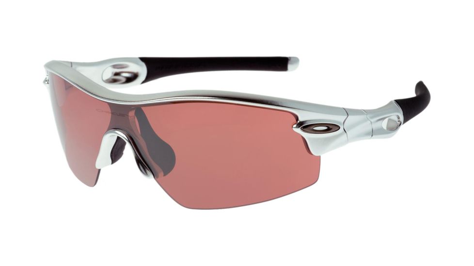 Oakley Radar Pitch Sunglasses 09-763-35 - Silver Frame, G30 Iridium Vented Lenses