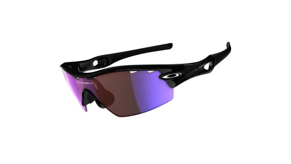 Oakley Radar Pitch Polished Black Frame w/ G30 Vented Lenses Men's Sunglasses 09-684
