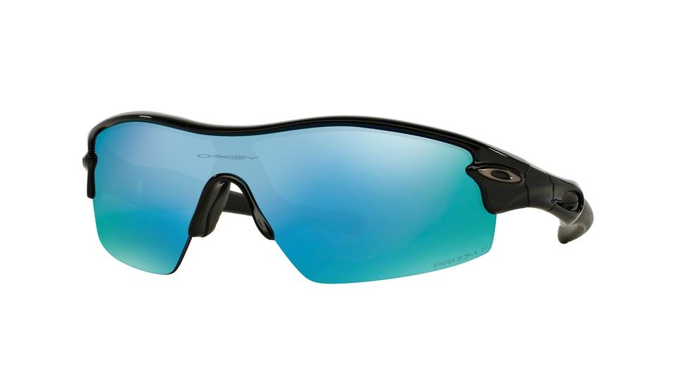 Oakley Radar Pitch Sunglasses 905202-35 - Polished Black Frame, Prizm Deep H20 Polarized Lenses