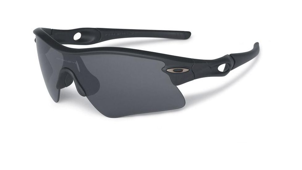 Oakley SI Radar Range Sunglasses, Matte Black Frame, Grey Lens 11-471