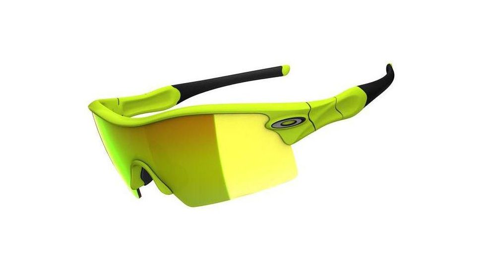 Oakley Radar XL Straight Blades Retina Burn Frame w/Fire Lenses Sunglasses 09-741