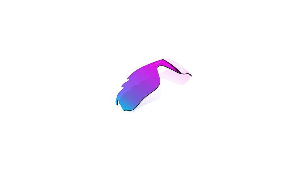 Oakley Radarlock Edge Replacement Lenses, Violet Iridium (Vented) 41-820