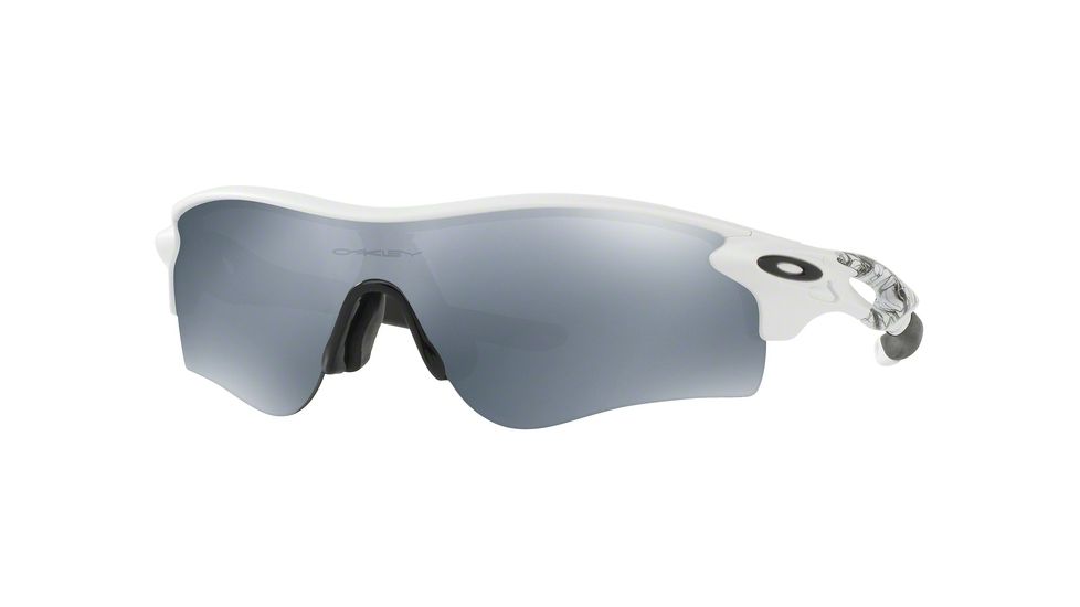 Oakley RADARLOCK PATH ASIAN OO9206 Sunglasses 920602-38 - Matte White Frame, Slate Iridium Lenses