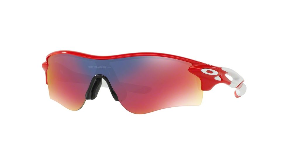 Oakley RADARLOCK PATH ASIAN OO9206 Sunglasses 920612-38 - Infared Frame, Positive Red Iridium Lenses