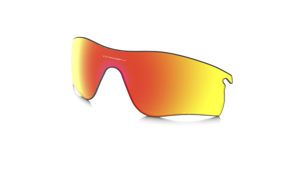 Oakley Radarlock Path Polarized Replacement Lenses, Ruby Iridium, AOO9181LS 000073