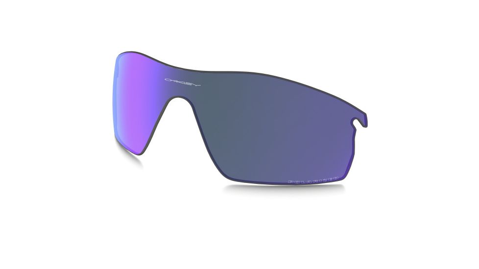 Oakley Radarlock Pitch Polarized Replacement Lenses, Violet Iridium, ROO9182CB 2147