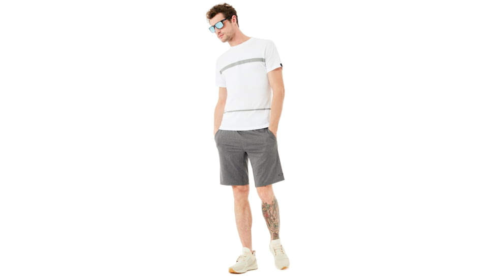 Oakley Richter Knit Short - Mens, Fathom Heather, Small, 442256-6AE-S