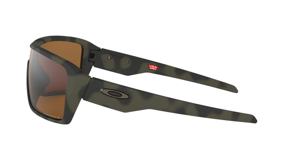Oakley RIDGELINE OO9419 Sunglasses 941906-27 - Matte Olive Camo Frame, Prizm Tungsten Polarized Lenses