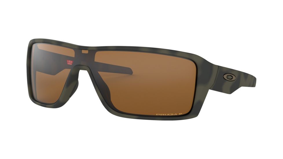 Oakley RIDGELINE OO9419 Sunglasses 941906-27 - Matte Olive Camo Frame, Prizm Tungsten Polarized Lenses