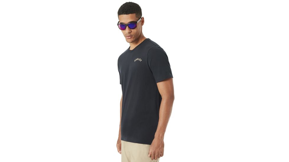 Oakley SC- Eagle S&amp;D FB Tee - Men's, Blackout, Medium, 456859A-02E-M