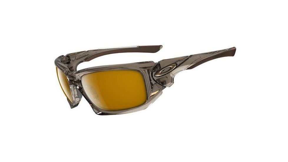 Oakley Scalpel Brown Smoke Frame w/ Dark Bronze Lenses Sunglasses OO9095-02
