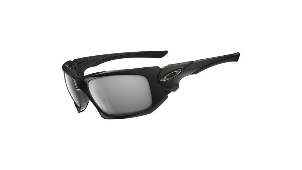 Oakley Scalpel Polished Black Frame w/ Black Iridium Lenses Sunglasses OO9095-01