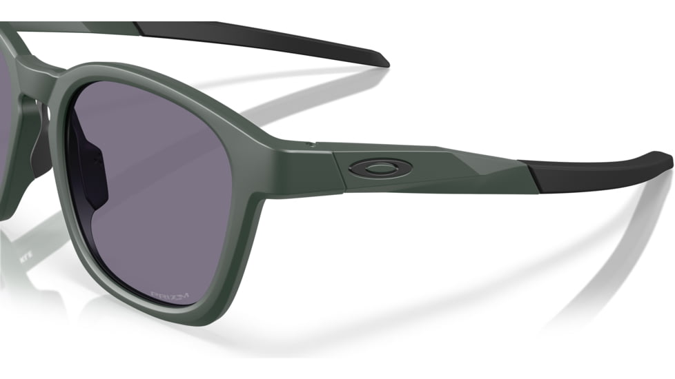 Oakley Shackle Sunglasses, Matte Hunter Green, PRIZM Grey, PRIZM Grey, OO9507D-0652