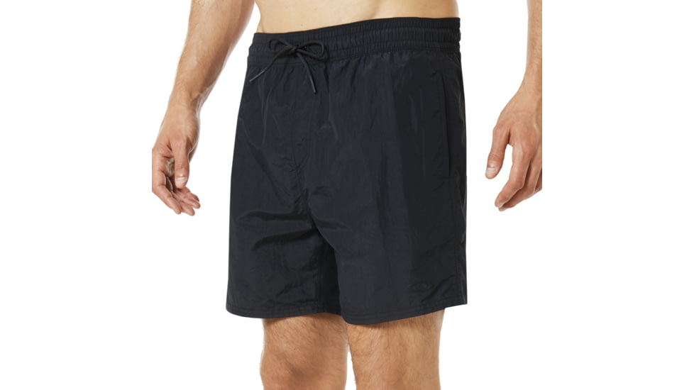 Oakley 16 Inches Solid Boardshort - Mens, Blackout, Small, 482403-02E-S