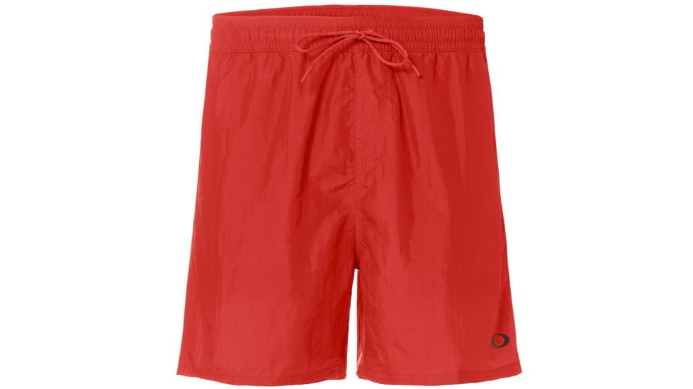 Oakley 16 Inches Solid Boardshort - Mens, Red Line, 2XL, 482403-465-XXL