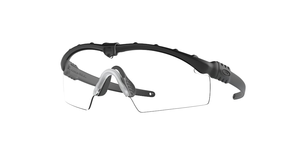 Oakley SI Standard Issue Ballistic M Frame 3.0 Strike Glasses - Men's, Matte Black Frame, Clear Lens, 2XL, OO9146-914609-32