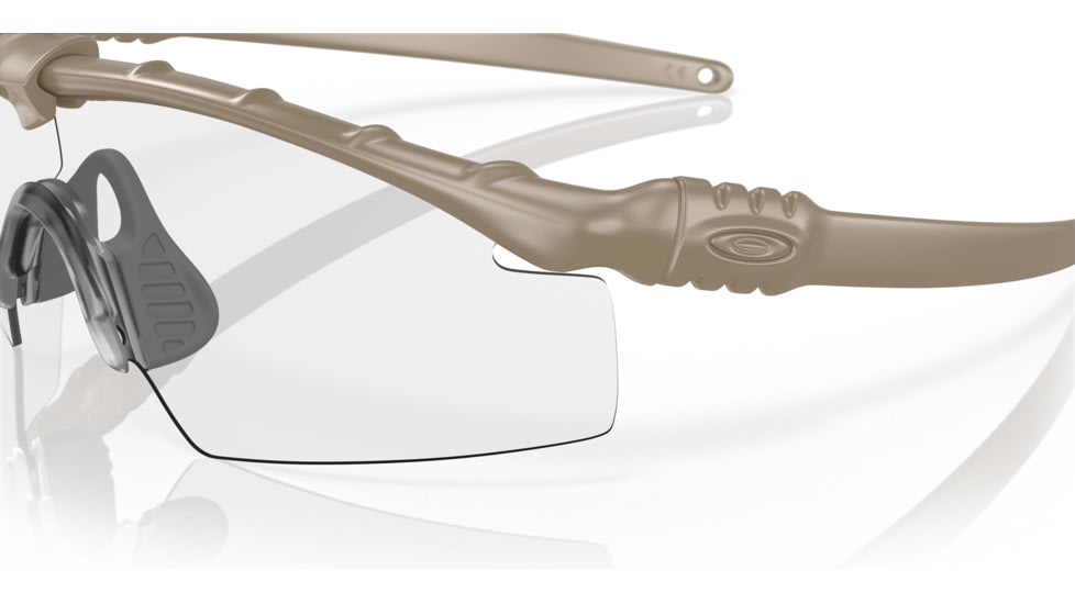 Oakley SI Ballistic M Frame 3.0 Sunglasses, Desert Tan Frame, Clear/Gray/Persimmon Lens, OO9146-29