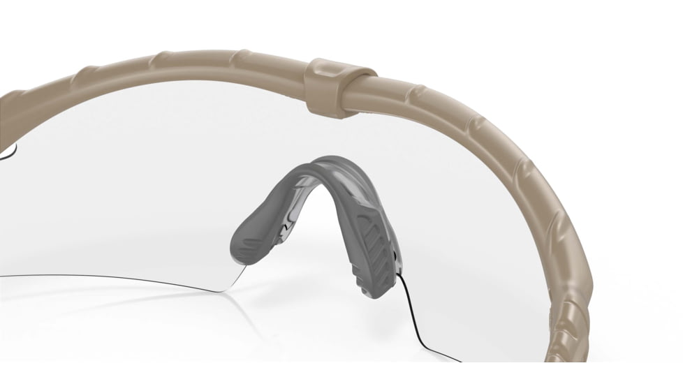 Oakley SI Ballistic M Frame 3.0 Sunglasses, Desert Tan Frame, Clear/Gray/Persimmon Lens, OO9146-29