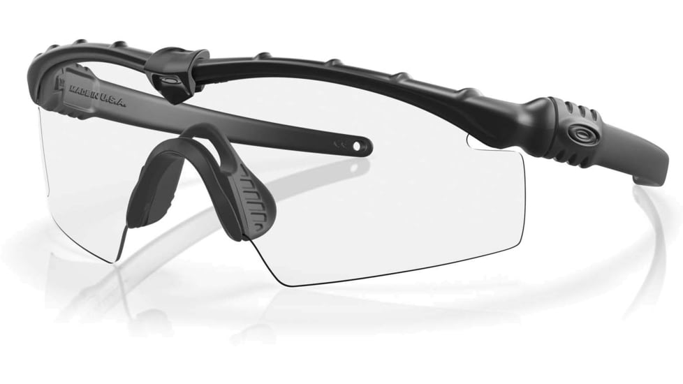 USED Oakley SI Ballistic M Frame 3.0 Array Sunglasses, Black Frame, Clear, Grey, and Persimmon Lenses OO9146-04, EDEMO2