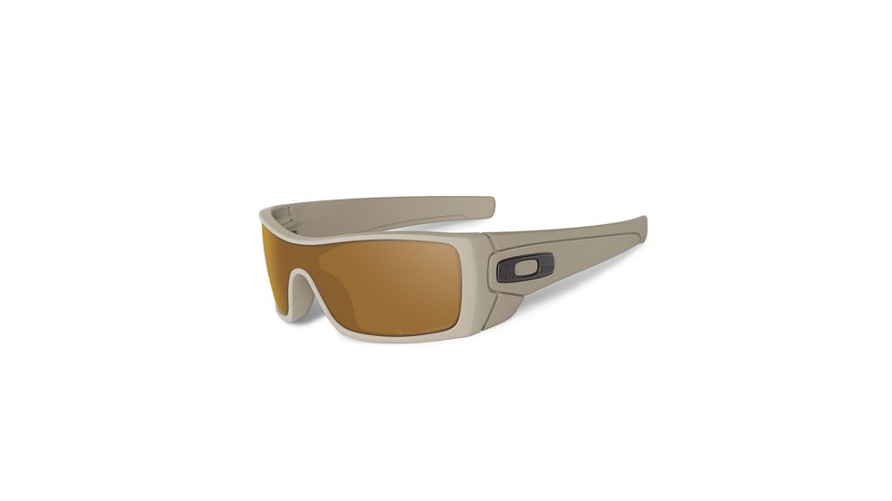 Oakley SI Batwolf Sunglasses,Desert Sage Frame,Shield Tungsten Iridium Lens OO9101-42