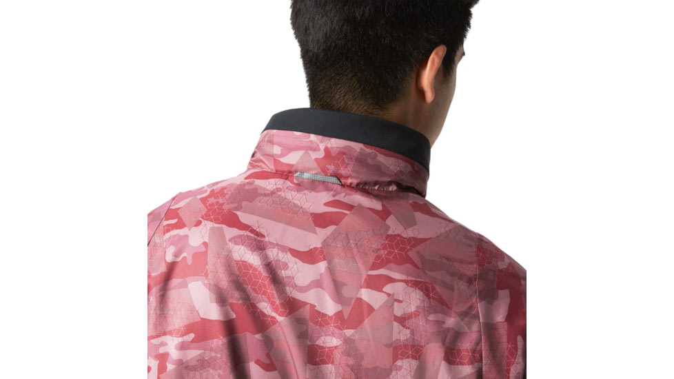 Oakley Enhance Graphic 8.7 Wind Warm Jacket - Mens, Red Print, 3XL, 412584-40T-XXXL