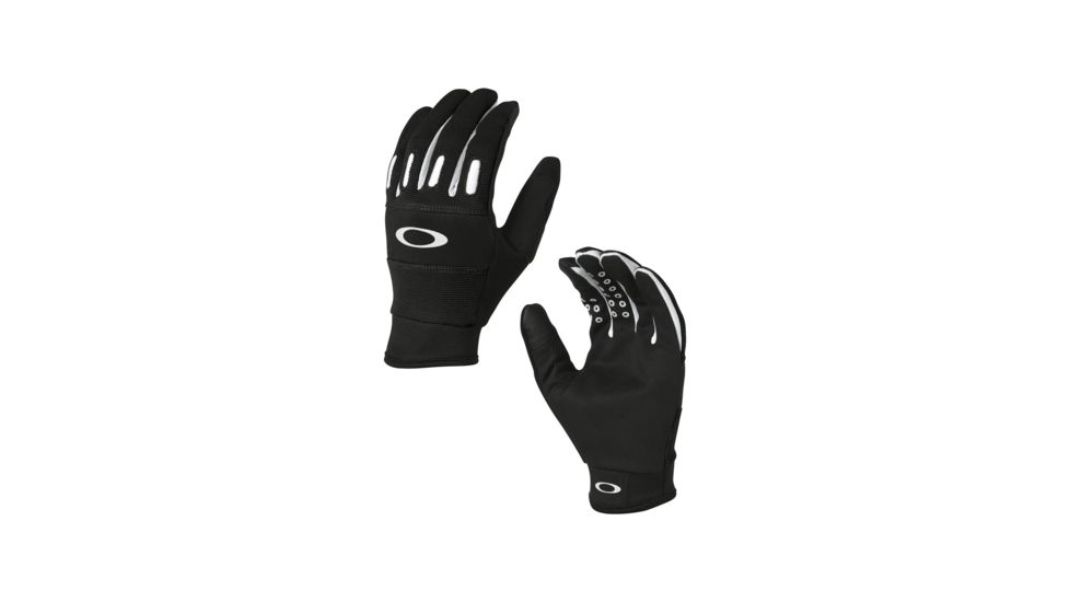 Oakley Factory Glove 2.0 - Mens, Jet Black, Extra Large, 94271A-01K-01K-XL