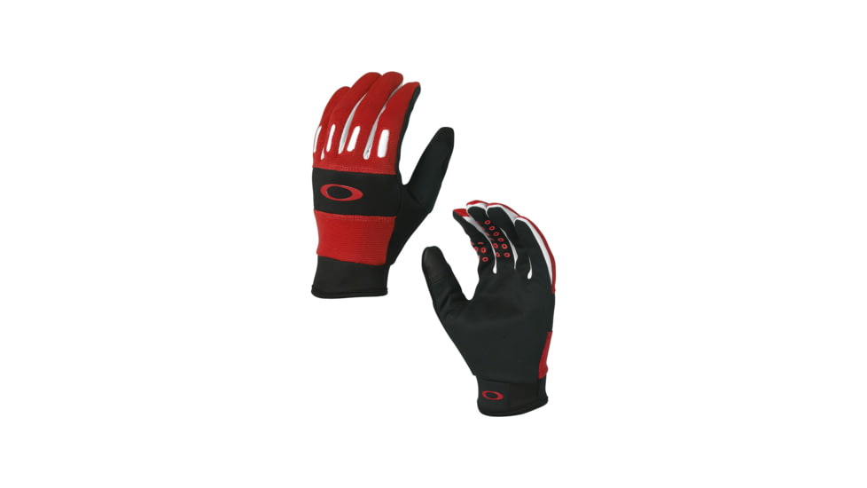 Oakley Factory Glove 2.0 - Mens, Red Line, Extra Large, 94271A-465-465-XL