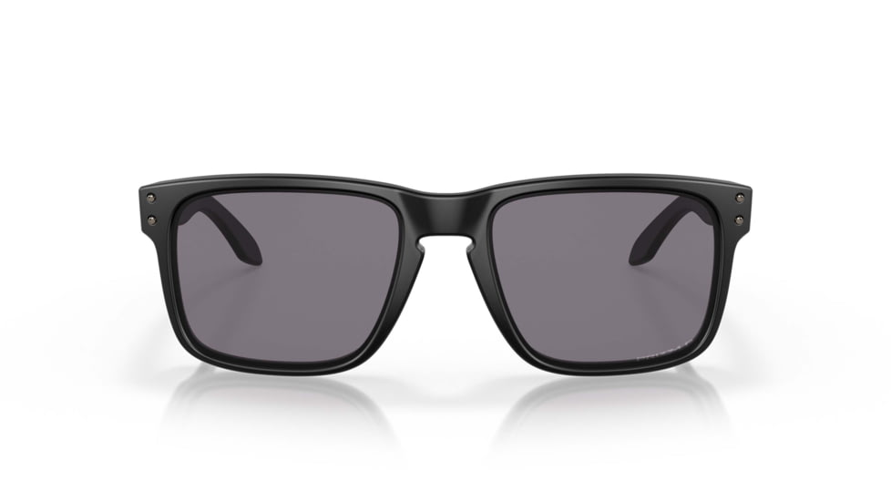 Oakley SI Holbrook Sunglasses, Matte Black Frame, Prizm Gray Polarized Lens, OO9102-K355