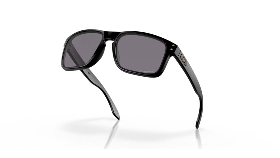 Oakley SI Holbrook Sunglasses, Matte Black Frame, Prizm Gray Polarized Lens, OO9102-K355