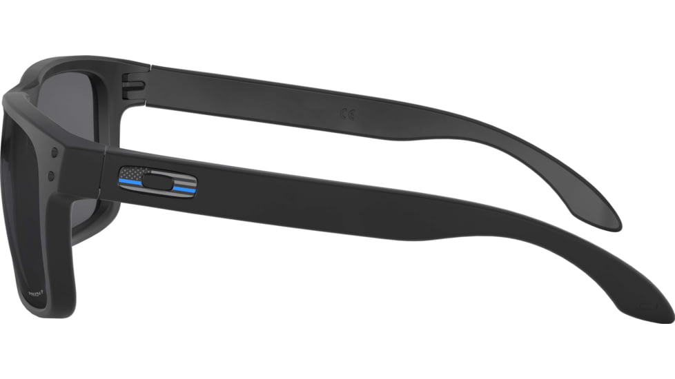 Oakley SI Holbrook Tonal Thin Blue Line Sunglasses, Prizm Black Polarized, 0OO9102-J755